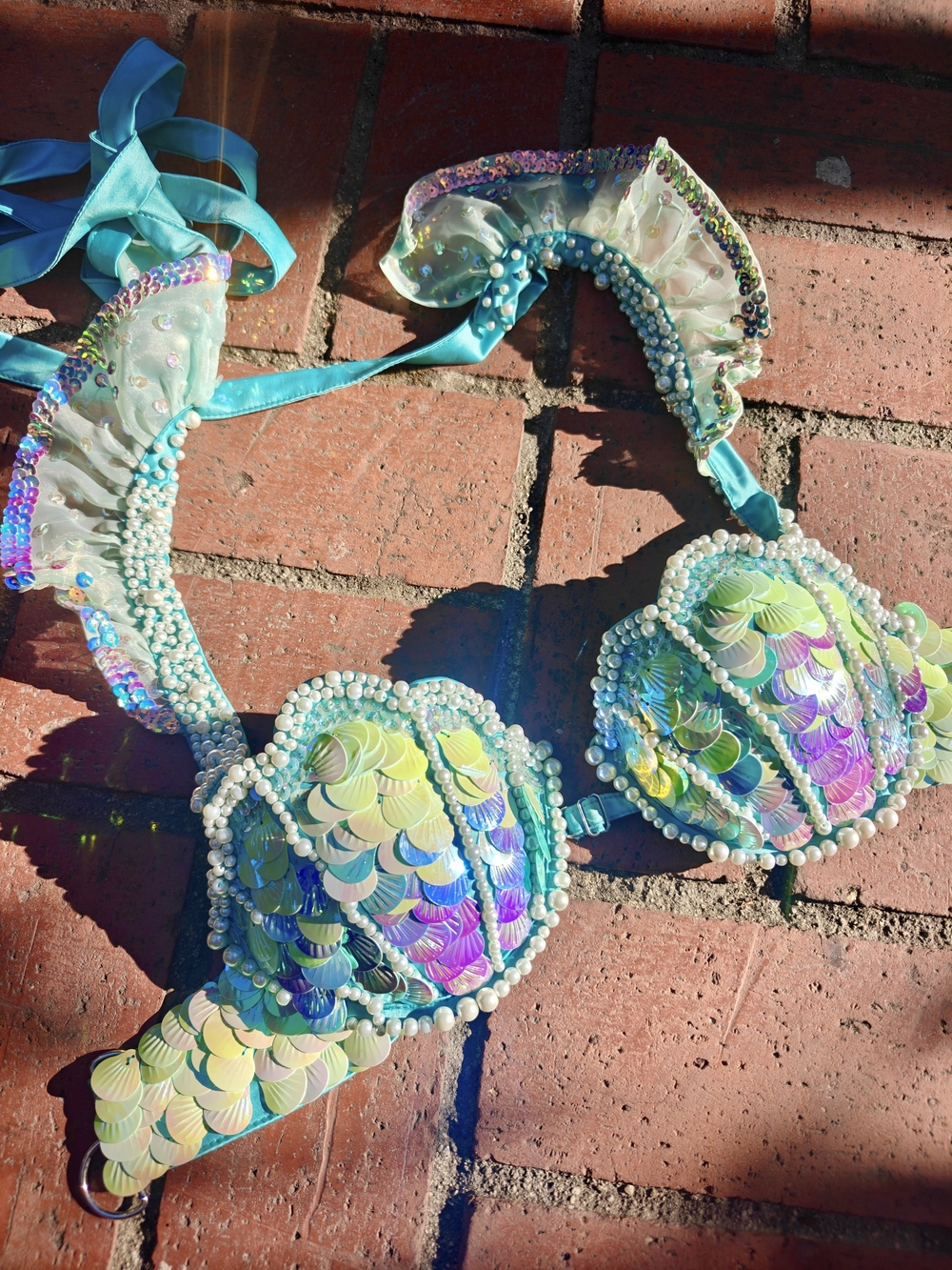 Jackalope land Mermaid Bra